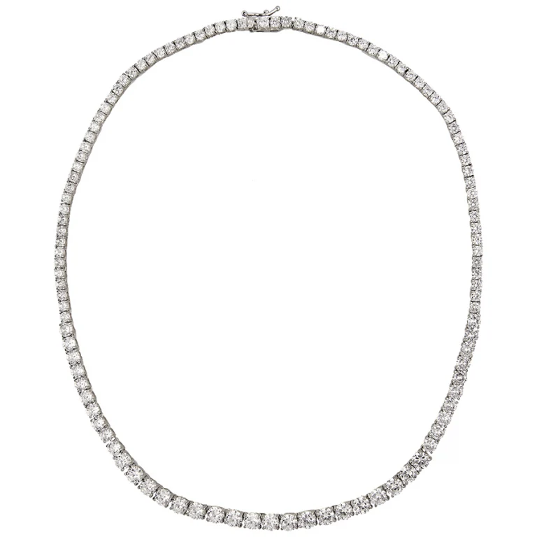 Collier rivière articulée – Argent 925 rhodié | Azuline