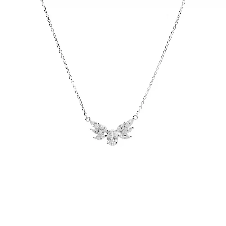 Collier oxyde blanc – Argent 925 rhodié | Azuline