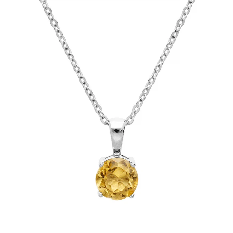 Collier pierre – Argent 925 rhodié | Azuline