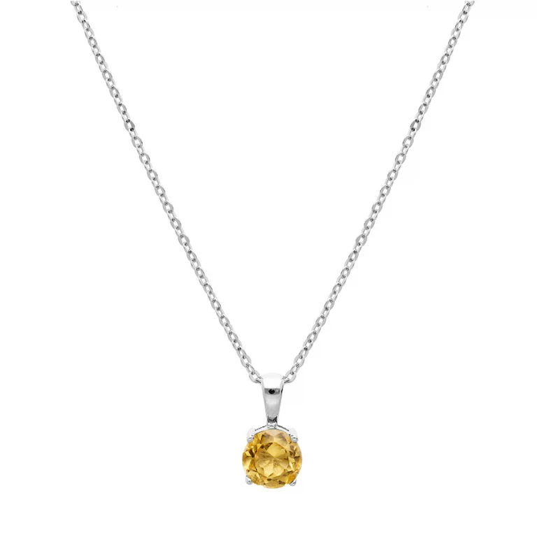 Collier pierre – Argent 925 rhodié | Azuline