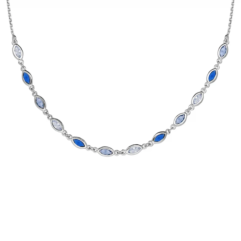 Collier oxydes dégradé – Argent 925 rhodié | Azuline