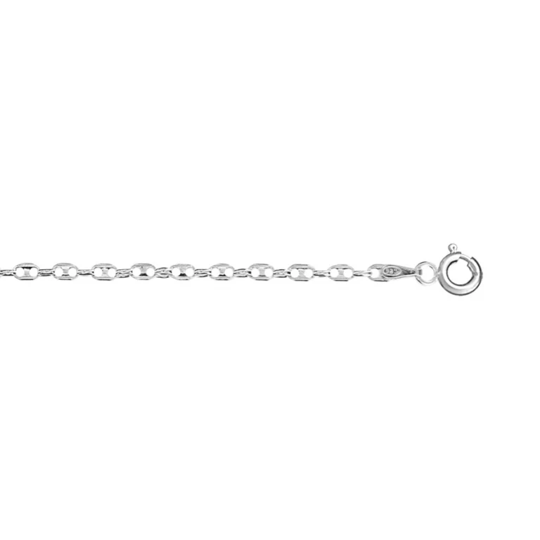 Collier petit grain de cafe – Argent 925 rhodié | Azuline