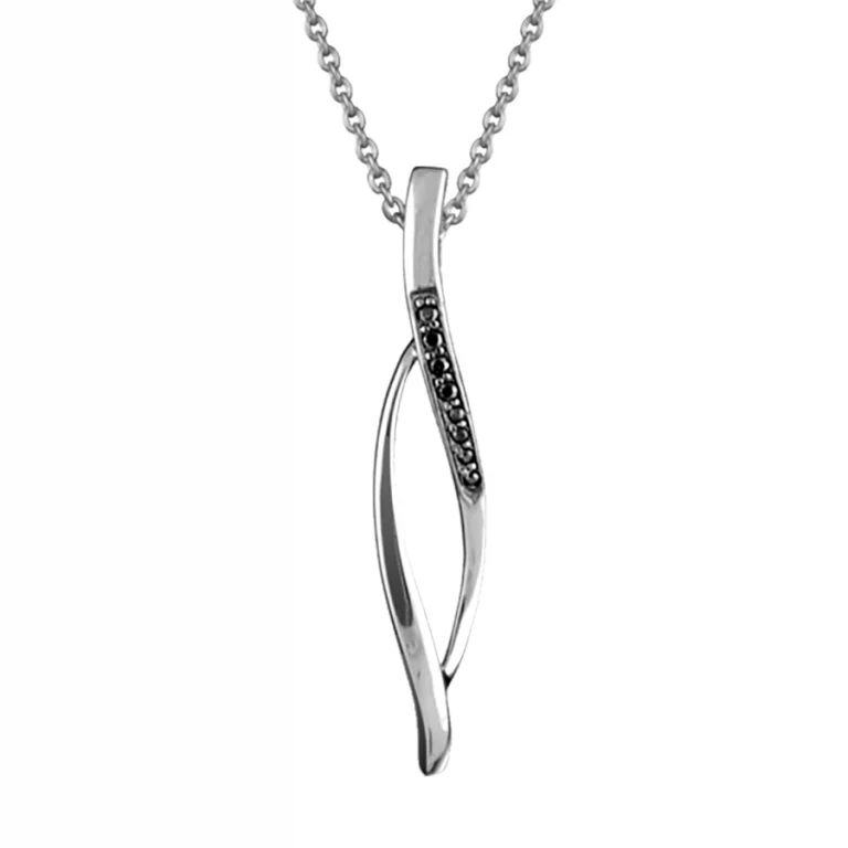 Collier barettes – Argent 925 rhodié | Azuline