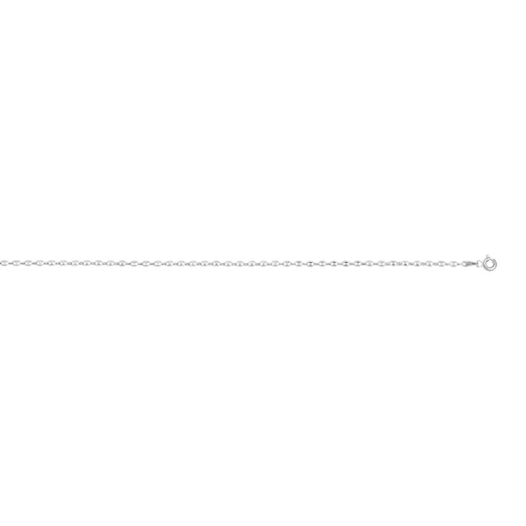 Collier ras de cou petit grain de cafe 40 cm – Argent 925 rhodié | Azuline