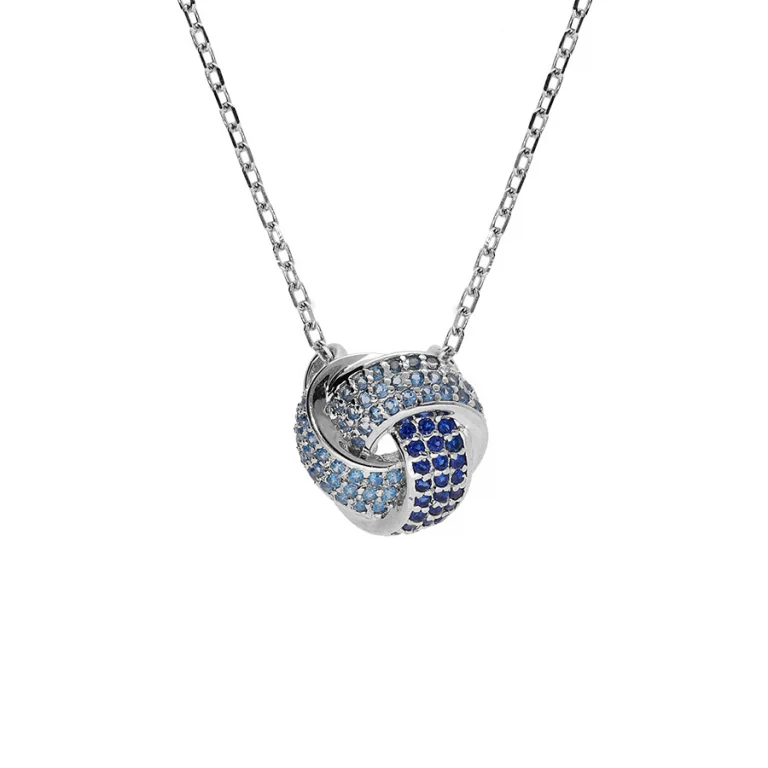 Collier rubans – Argent 925 rhodié | Azuline