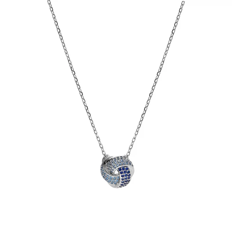 Collier rubans – Argent 925 rhodié | Azuline