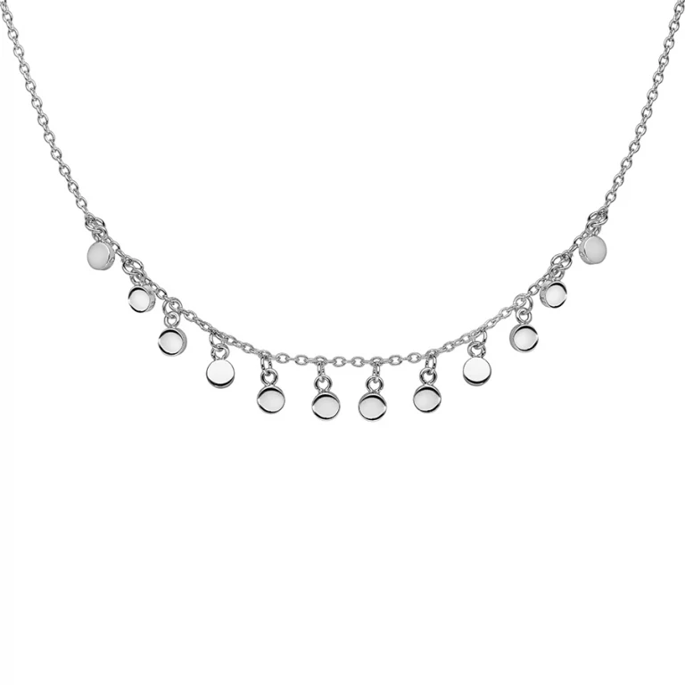 Collier pampilles – Argent 925 rhodié | Azuline