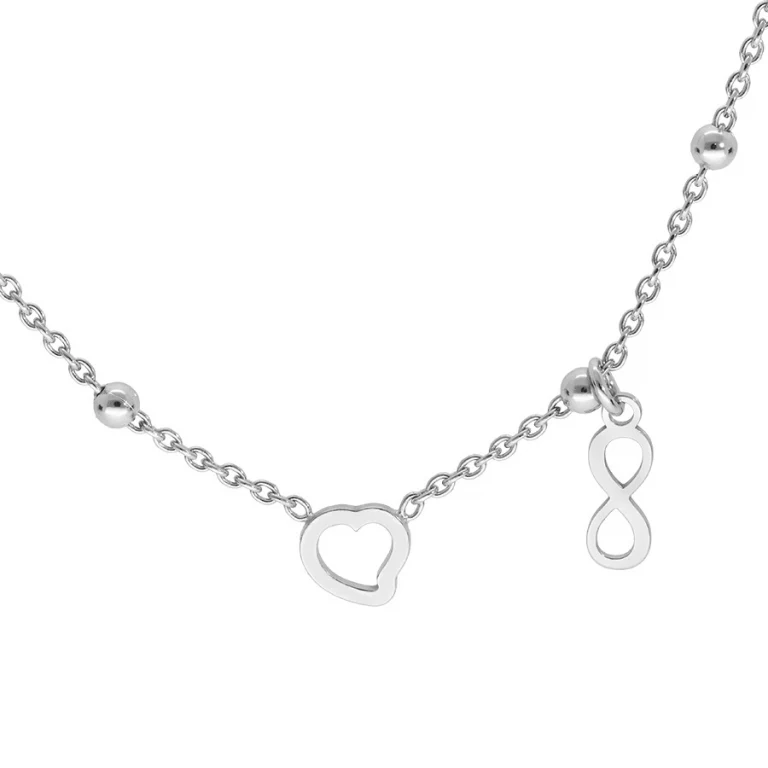 Collier boules à pampilles – Argent 925 rhodié | Azuline