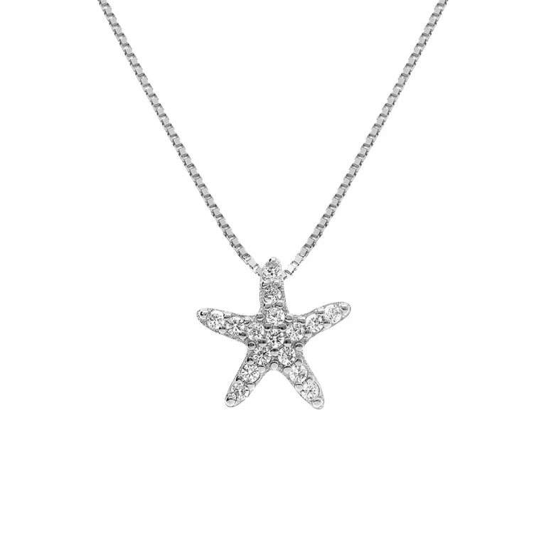 Collier étoile de mer – Argent 925 rhodié | Azuline