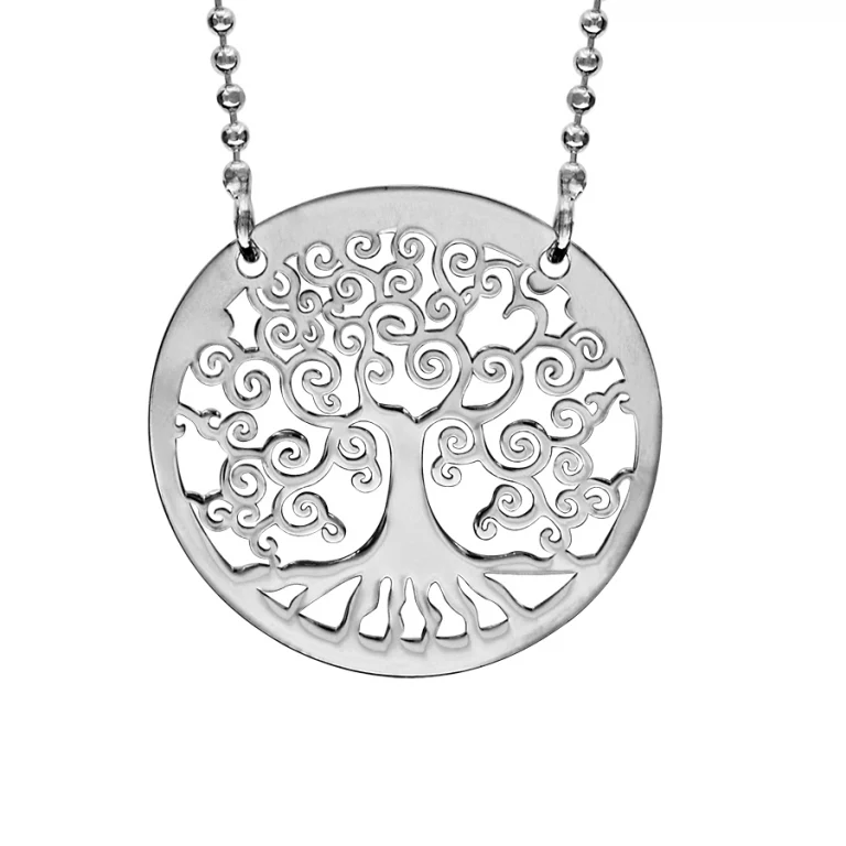 Collier maille à boules – Argent 925 rhodié | Azuline