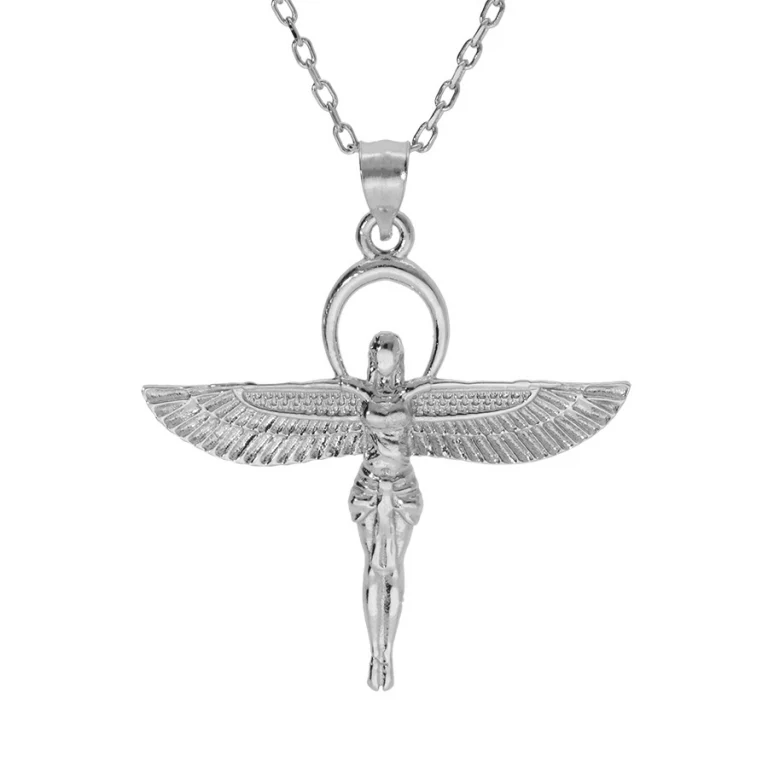 Collier déesse égyptienne – Argent 925 rhodié | Azuline