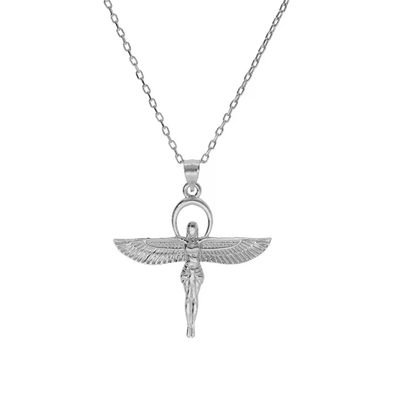 Collier déesse égyptienne – Argent 925 rhodié | Azuline