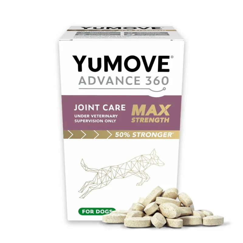 YUMOVE ADVANCE 360 MAX STRENGTH PARA PERROS 120 COMPRIMIDOS