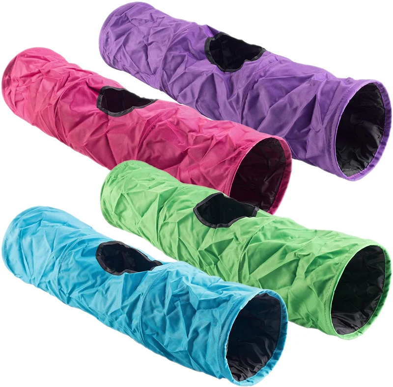 Kaytee túnel arrugado, los colores pueden variar
