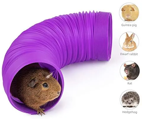 Niteangel Fun Tunnel - Juego de 3 pelotas para cobayas, chinchillas, ratas y conejos enanos