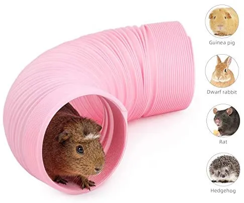 Niteangel Fun Tunnel - Juego de 3 pelotas para cobayas, chinchillas, ratas y conejos enanos