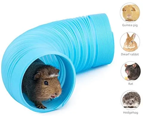 Niteangel Fun Tunnel - Juego de 3 pelotas para cobayas, chinchillas, ratas y conejos enanos