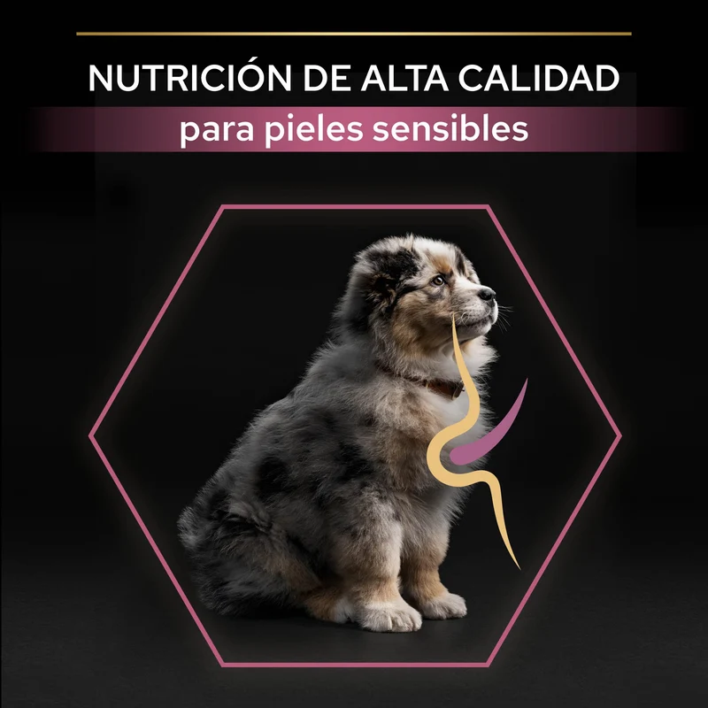 Pro Plan Dog Medium Puppy Sensitive Skin Salmón Pienso para Perros