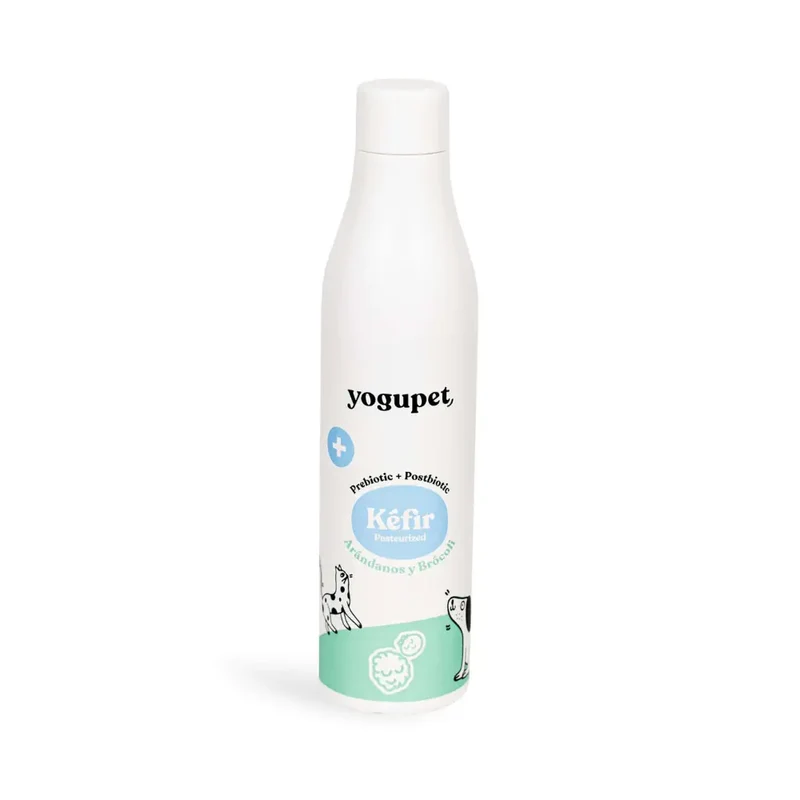 Yogupet Kéfir Pasteurizado 200 ml con Probióticos y Prebióticos para Perros y Gatos