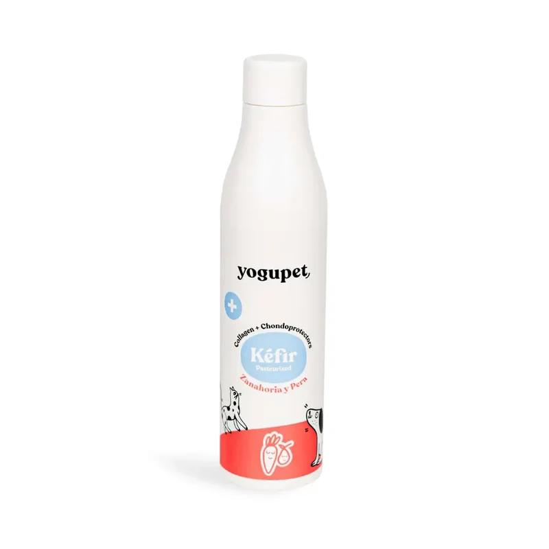 Yogupet Kéfir Pasteurizado 200 ml con Probióticos y Prebióticos para Perros y Gatos