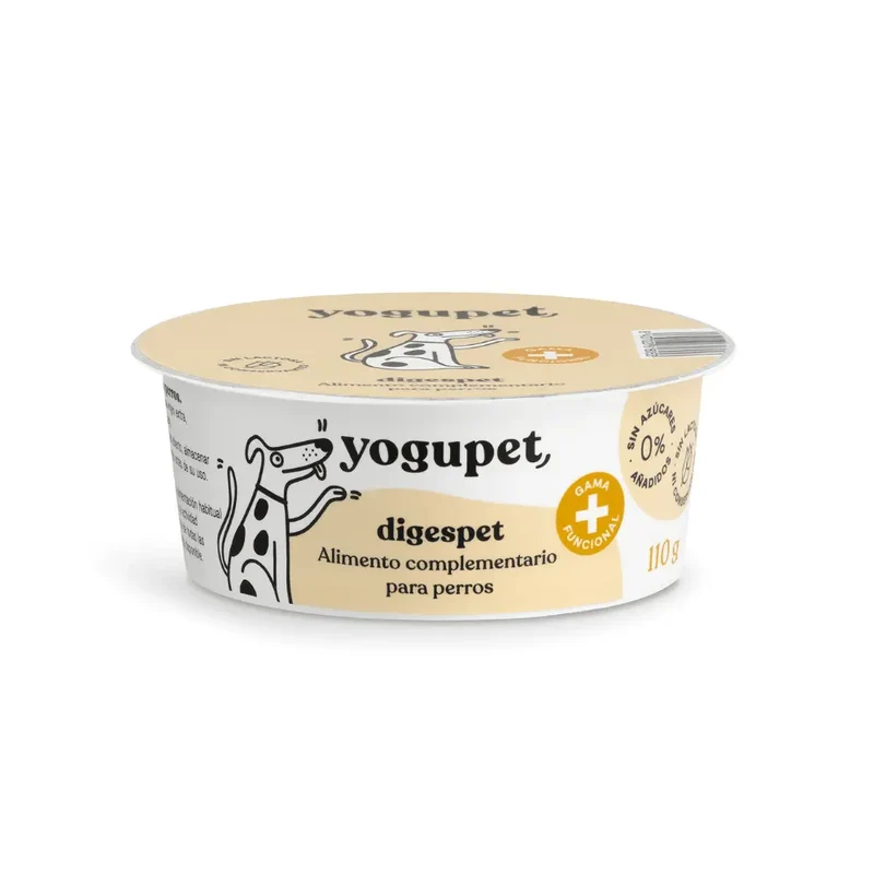 Yogupet Yogurt Funcional Digespet 110 g Mejora las Digestiones en Perros