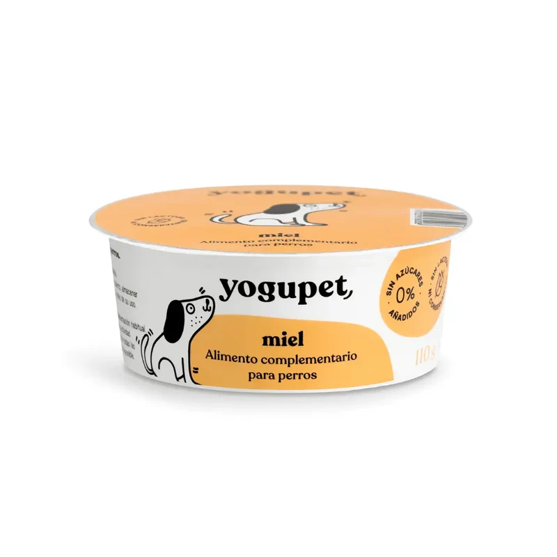 Yogupet Yogurt Clásico Pasteurizado 110 g Alimento Complementario para Perros