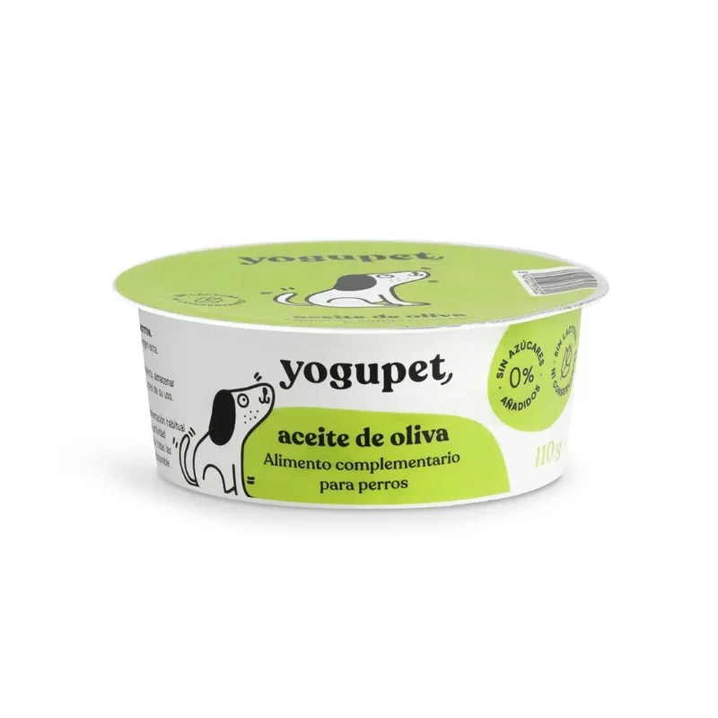 Yogupet Yogurt Clásico Pasteurizado 110 g Alimento Complementario para Perros