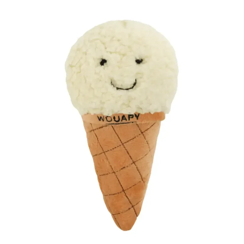 Peluche Bola de Helado Juguete para Perros Verano Wouapy