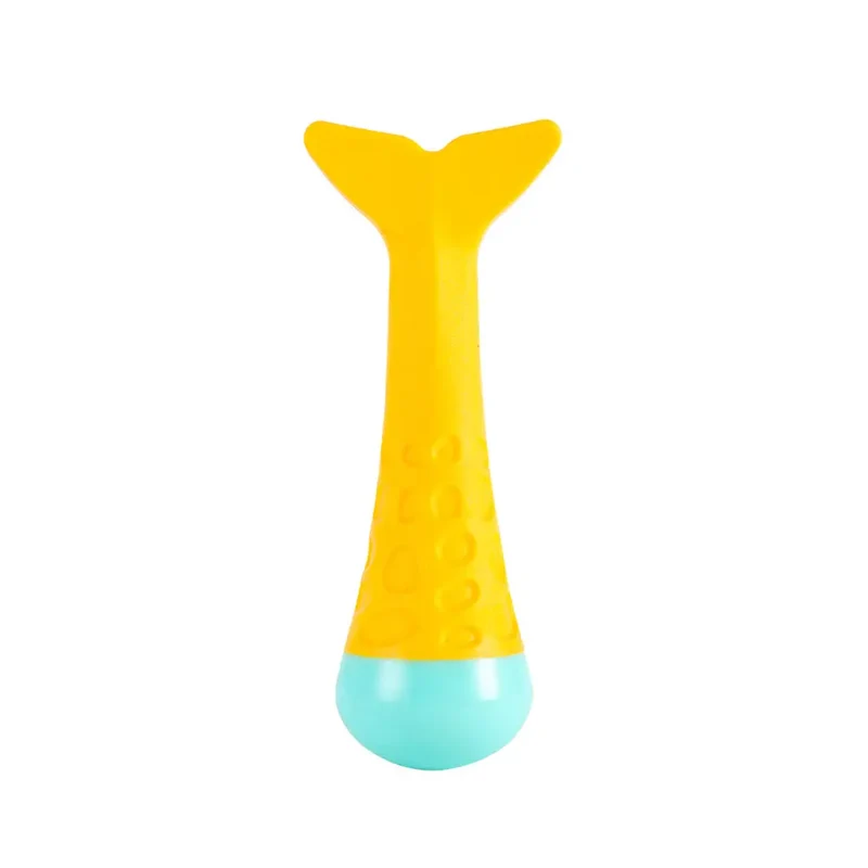 Freedog Splash Fish Tail Amarillo Juguete Refrescante para Perros Verano