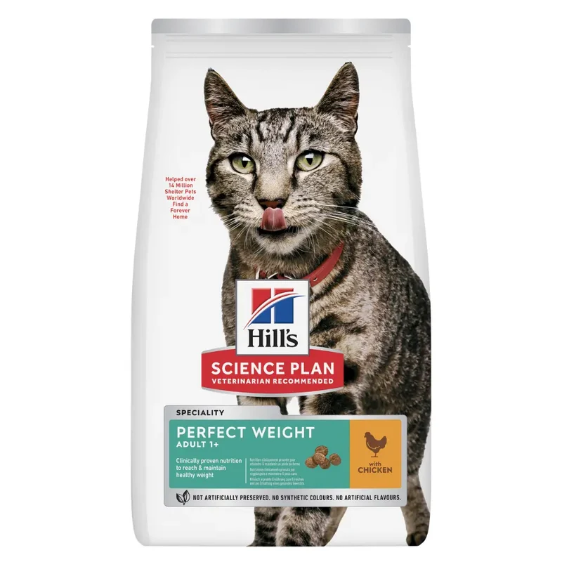 Hill'S Science Plan Adult Perfect Weight Pollo 1,5K Alimento para Gatos