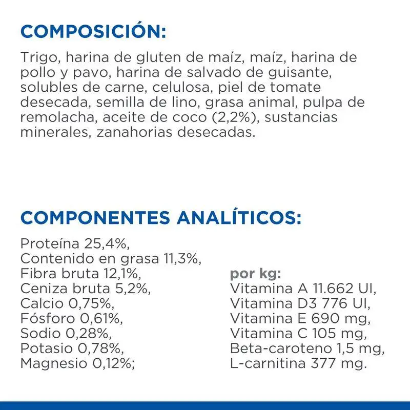 Hill'S Science Plan Perfect Weight Small y Miniature Adult Pollo 1,5 kg Alimento para Perros
