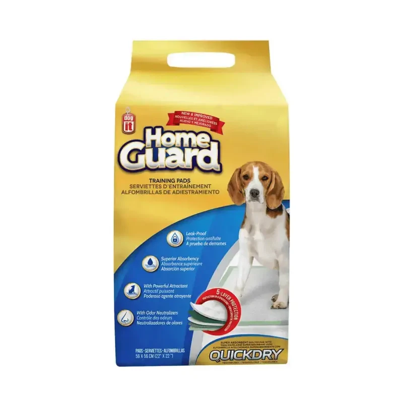 Empapador Home Guard para Perros Tecnología Quick Dry DogIt 56x56 14Udes