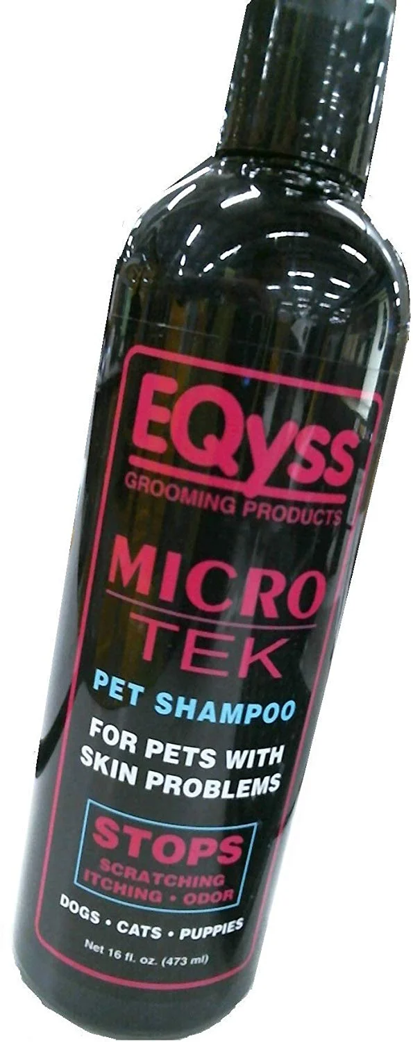 Eqyss micro-tek Champú para Mascotas – Evita Arañazos, iitching, mordiendo, o Lamer puntos calientes