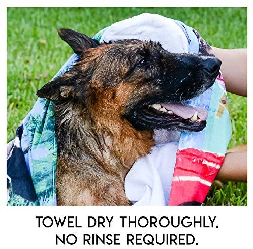 Toallitas para mascotas ScrubbyPet sin enjuague: usa el baño para mascotas, el aseo para mascotas y el lavado de mascotas, fácil de usar, solo para limpiar, secar. Excelente piel sensible. Las toallitas ideales para bañar a tu mascota, perro o gato.