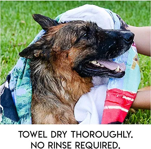 Toallitas para mascotas ScrubbyPet sin enjuague: usa el baño para mascotas, el aseo para mascotas y el lavado de mascotas, fácil de usar, solo para limpiar, secar. Excelente piel sensible. Las toallitas ideales para bañar a tu mascota, perro o gato.