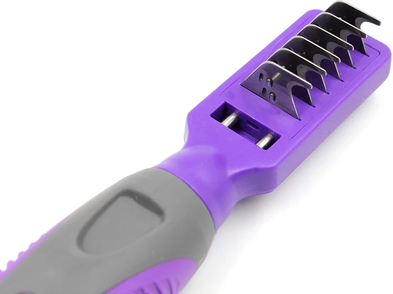 Mat Remover by hertzko – diseñado con Sharp – Trampas y elimina esteras, Nudos, enredos, cazadores o Dead Pequeño Hair – adecuado para perros y gatos