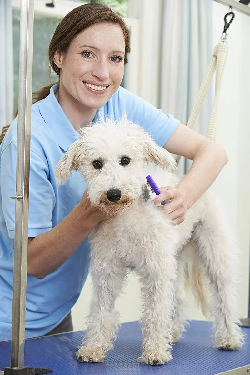 Mat Remover by hertzko – diseñado con Sharp – Trampas y elimina esteras, Nudos, enredos, cazadores o Dead Pequeño Hair – adecuado para perros y gatos