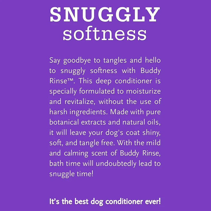 Acondicionador para perros Buddy Rinse Lavanda y menta