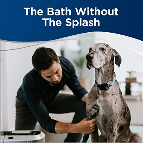 Bissell BARKBATH - Limpiador de baño portátil para perro y profundidad
