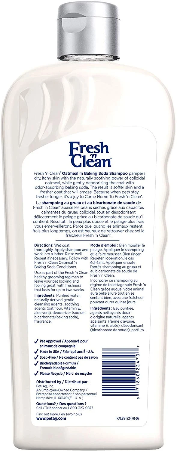 Lambert Kay Fresh 'n Clean Oatmeal 'N Baking Soda Shampoo, Verdes