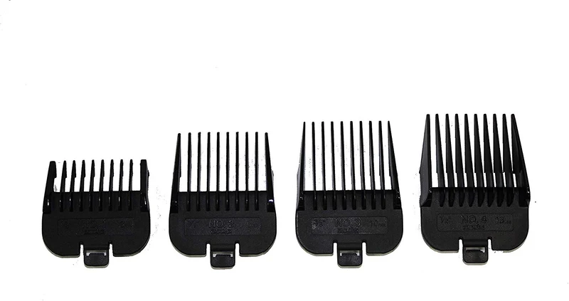 Andis 21318 no 10 peines accesorios, juego de 4