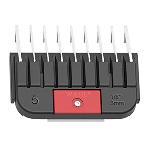 Peine Wahl Animal N.° 5 inoxidable profesional 1/8 de pulgada N.° 3371, 100