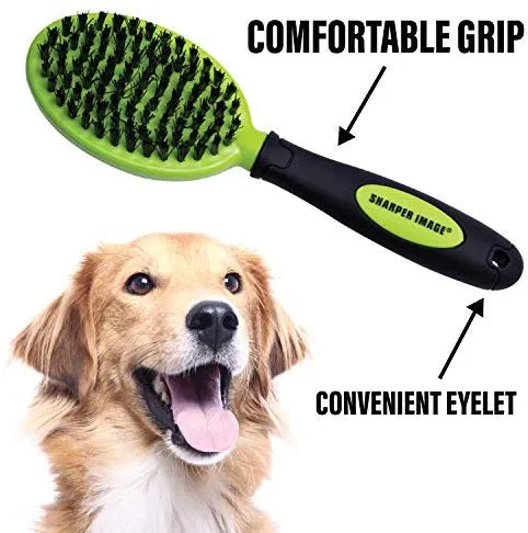 Sharper Image - Cepillo de pelo largo y corto para mascotas
