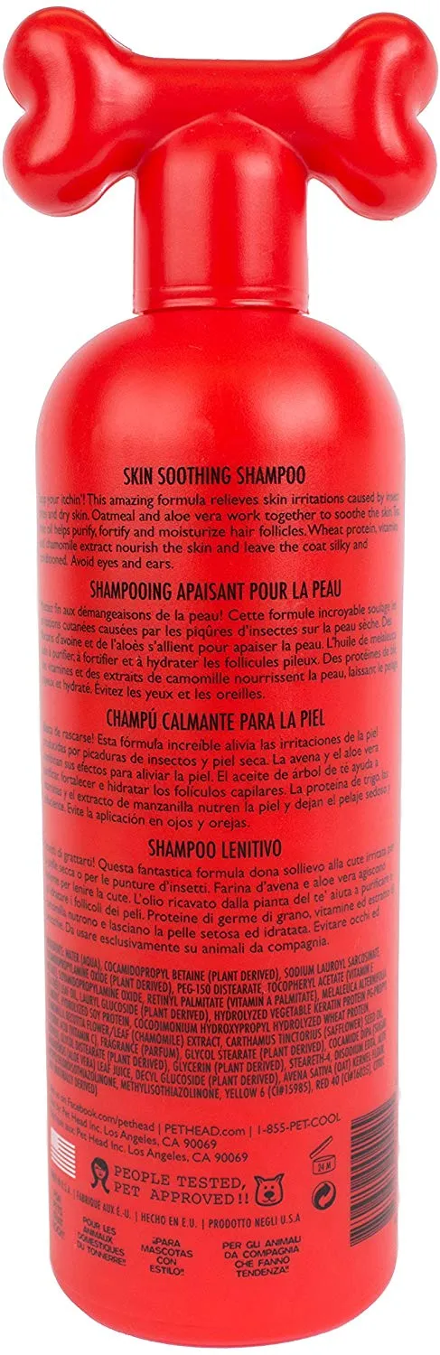 Pet Head de la vida una Champú Itch Piel relajante, Rojo