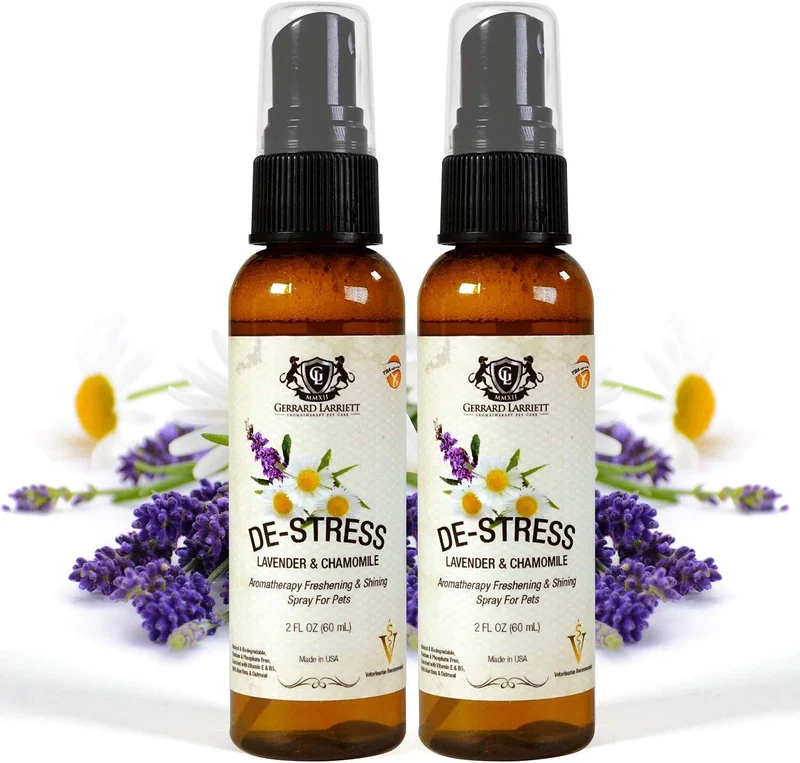 Aerosol refrescante y brilloso de aromaterapia para mascotas, aerosol para aseo de perros, perfume canino, colonia de perro y eliminador de olor para perro