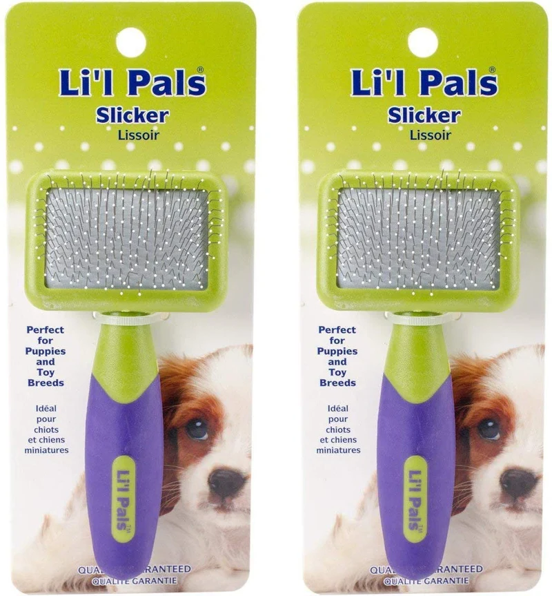 LilPals Slicker Brush, Paquete de 10