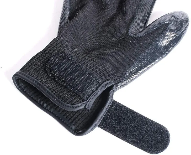 Guantes de aseo para mascotas Magasin [un par completo para ambas manos] – Guante de peluquería y baño para perros, gatos, caballos y otros animales con pelo largo y corto