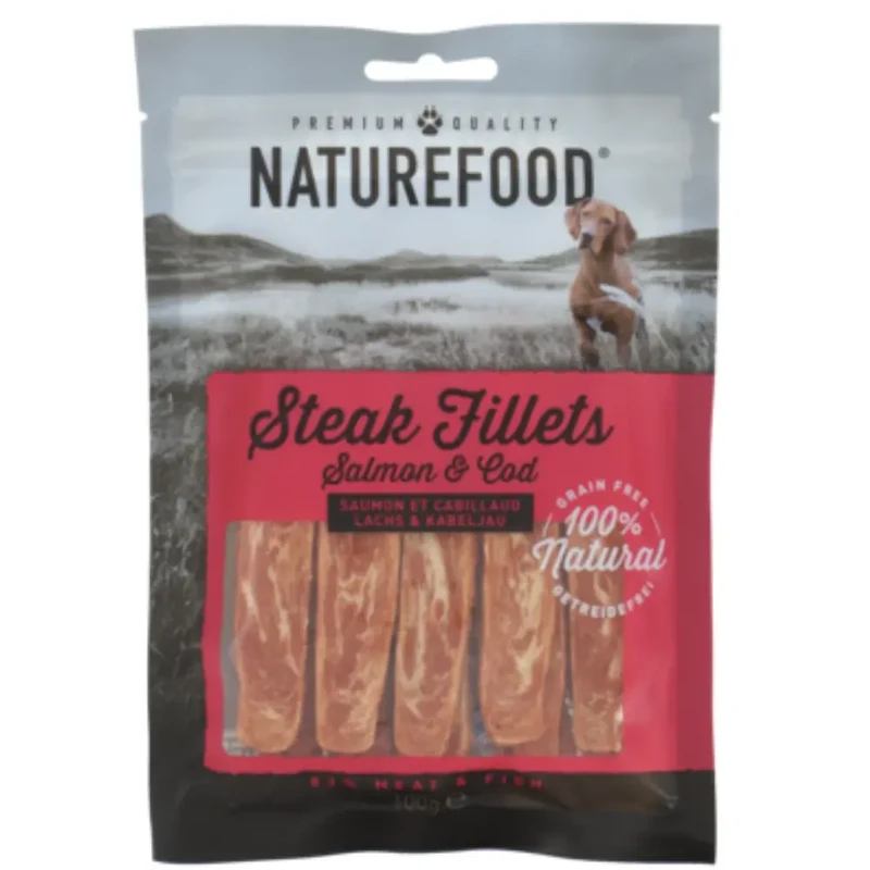 Snack Dog Naturefood Filete de Salmón 100 g