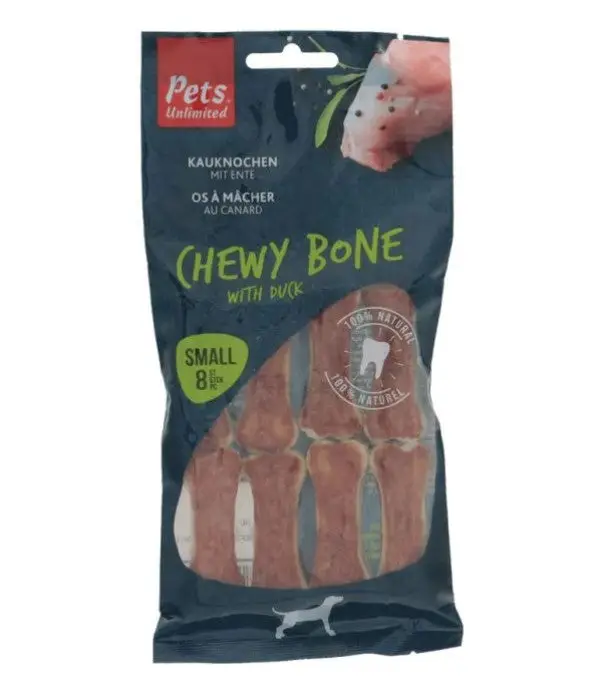 Snack Dog Pets Hueso Masticable con Pato 80 g