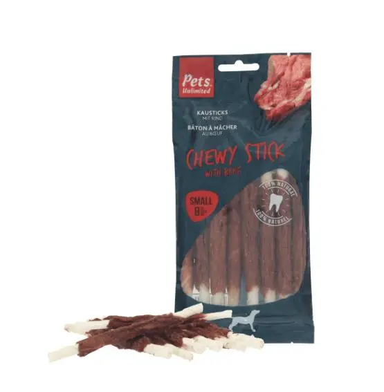 Snack Dog Pets Steak Sticks Medium Beef 90 g